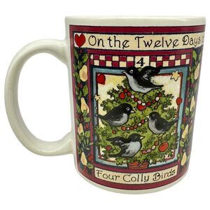 Certified International 12 Days of Christmas Betty Whiteaker Mug Days 4 5 6‎